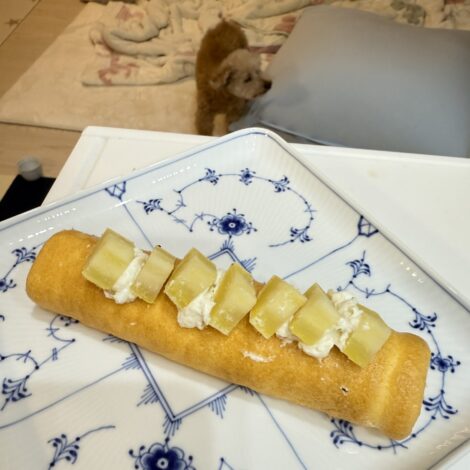 わんこのロールケーキ
