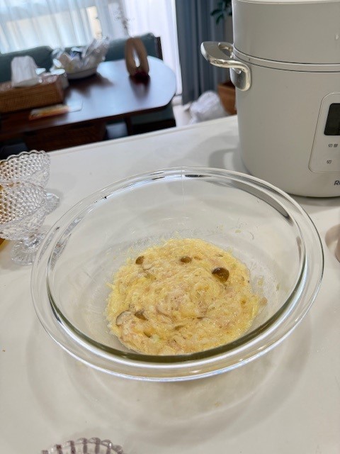 画像 具材を混ぜたらお好み焼きの種の出来上がり