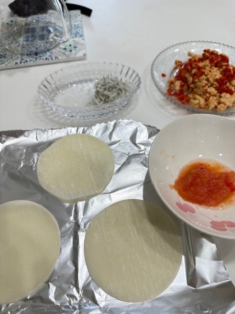 画像 トマトはソースにして 鶏のミンチと野菜は炒めたあとです