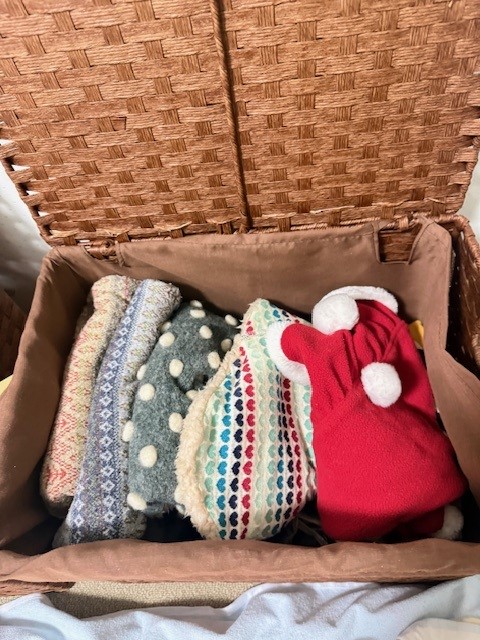 今は着ない服をＢＯＸにいれてます