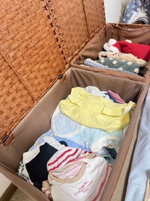 ２つのＢＯＸは、ベッドルームに置いてます