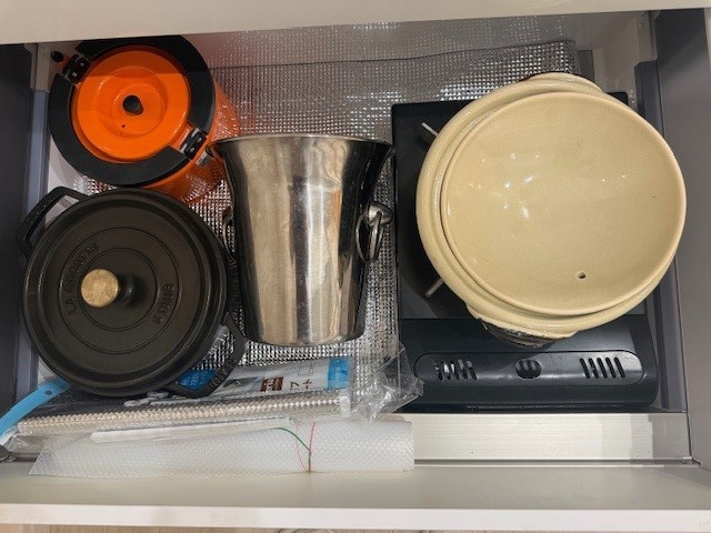 たまにしか使わないお鍋たち