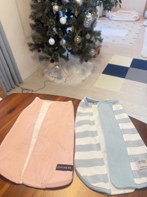 冬のお留守番の時に来てる体感安定のためのお洋服