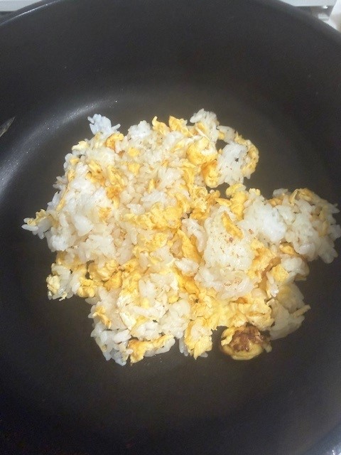 画像 たまごとまぜて焼きめし風