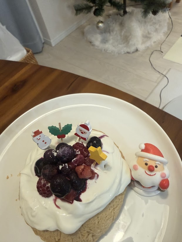 画像 教えていただいたクリスマスケーキ