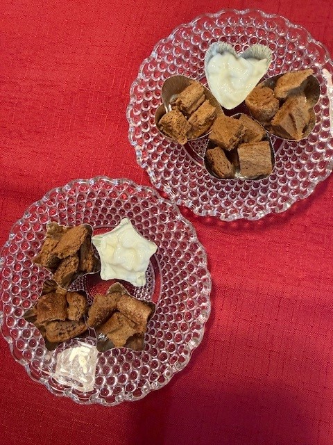 画像 白いクリームはヨーグルト