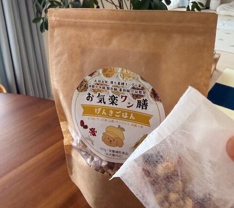 １６歳シニア犬のご飯に薬膳